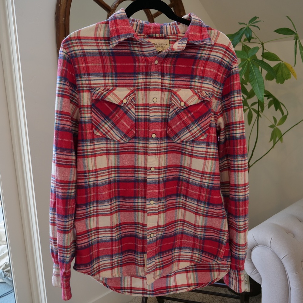 Ralph Lauren - Denim Supply Flannel Snap Button MD